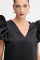 Rotate vestito 114490100 nero