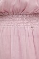 Guess sukienka bawełniana AUDREY W5GK24.WE550 różowy
