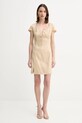 Льняное платье Guess ISABEAU W5GK41.WH5L2 бежевый SS25