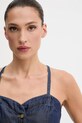 Guess rochie din denim EDNA bleumarin W5GK43.D5N61