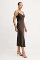 Šaty Guess NEW AKILINA W5GK85.WH9C2 hnědá AW25