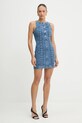 Φόρεμα τζιν Guess LISBETH W5GK93.D4H7C μπλε SS25