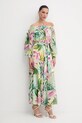 Îmbrăcăminte Guess rochie JOSEE W5GT16.WH9Z2 verde