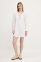 Бавовняна сукня Superdry W8011933A.71D бежевий SS25