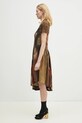 Andersson Bell dress Remy Printed Shirring atb1271w beige SS25
