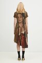 Clothing Andersson Bell dress Remy Printed Shirring atb1271w beige