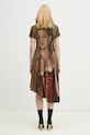 Odzież Andersson Bell sukienka Remy Printed Shirring atb1271w beżowy