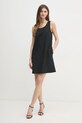 Calvin Klein sukienka LV044B010G czarny SS25