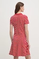 Oblečenie Bavlnené šaty Tommy Hilfiger WW0WW45521 červená
