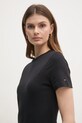 Бавовняна сукня Tommy Hilfiger чорний WW0WW45521