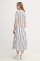 Odzież Tommy Hilfiger sukienka bawełniana WW0WW44547 biały