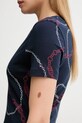 Tommy Hilfiger rochie din bumbac WW0WW44547 bleumarin