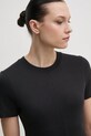 Tommy Hilfiger rochie din bumbac WW0WW44547 negru