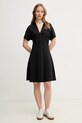 Tommy Hilfiger rochie WW0WW44513 negru SS25