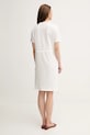 Îmbrăcăminte Tommy Hilfiger rochie din bumbac WW0WW45529 alb