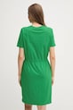 Îmbrăcăminte Tommy Hilfiger rochie din bumbac WW0WW45529 verde