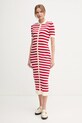 Ρούχα Φόρεμα Tommy Hilfiger WW0WW44529 κόκκινο
