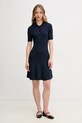 Платье Tommy Hilfiger WW0WW45512 тёмно-синий SS25