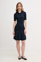 Tommy Hilfiger sukienka WW0WW45512 granatowy SS25