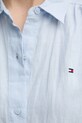 Lněné šaty Tommy Hilfiger WW0WW44653