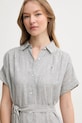 Tommy Hilfiger rochie din in WW0WW44653 gri SS25