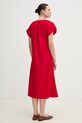 Abbigliamento Tommy Hilfiger vestito in cotone WW0WW44667 rosso