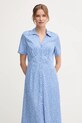 Tommy Hilfiger sukienka fioletowy WW0WW45941
