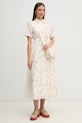 Tommy Hilfiger rochie WW0WW46009 bej SS25