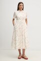 Сукня Tommy Hilfiger бежевий WW0WW46009