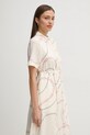 Сукня Tommy Hilfiger WW0WW46009 бежевий