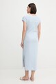 Tommy Hilfiger sukienka bawełniana WW0WW45159 niebieski SS25
