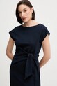 Tommy Hilfiger sukienka bawełniana granatowy WW0WW45159