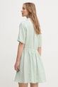 Одежда Льняное платье Tommy Hilfiger WW0WW44672 зелёный