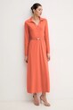 Dkny sukienka casual pomarańczowy DD5J1H52