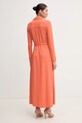 Dkny sukienka DD5J1H52 pomarańczowy SS25
