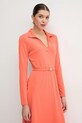 Dkny sukienka pomarańczowy DD5J1H52