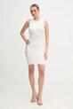 Dkny sukienka DJ5R0656 beżowy SS25