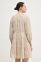 Abbigliamento Dkny vestito in cotone DJ4D9021 beige