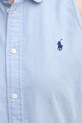 Bavlněné šaty Polo Ralph Lauren 211906437 modrá