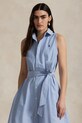 Odzież Polo Ralph Lauren sukienka bawełniana 211906437 niebieski