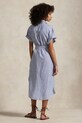 Polo Ralph Lauren rochie din in 211965843 alb SS25
