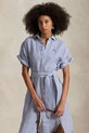 Îmbrăcăminte Polo Ralph Lauren rochie din in 211965843 alb