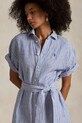 Polo Ralph Lauren rochie din in alb 211965843