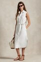 Bavlnené šaty Polo Ralph Lauren bavlna biela 211965853
