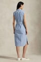Polo Ralph Lauren sukienka bawełniana 211965853 niebieski SS25