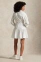 Polo Ralph Lauren rochie din bumbac 211965856 alb SS25