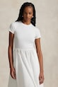 Odzież Polo Ralph Lauren sukienka bawełniana 211966311 biały