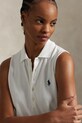 Бавовняна сукня Polo Ralph Lauren білий 211968292
