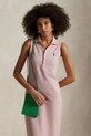 Îmbrăcăminte Polo Ralph Lauren rochie din bumbac 211968292 roz