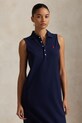 Одяг Бавовняна сукня Polo Ralph Lauren 211968292 темно-синій